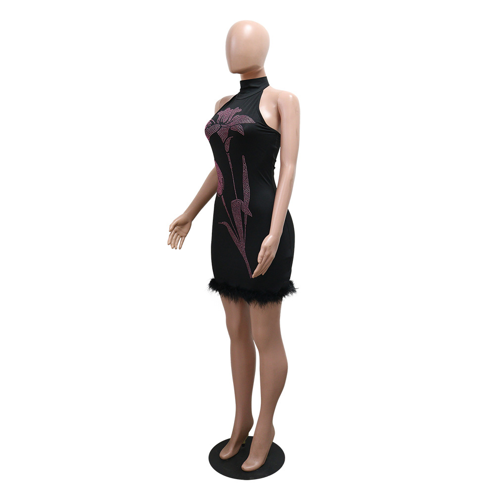 Dress back view