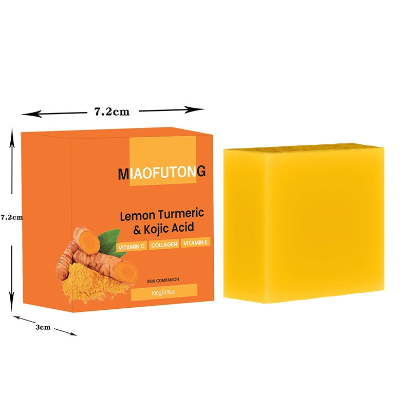 Трансграничный экспорт Европейское и американское гранулированное мыло TK с куркумой, лимонное мыло, мыло с койевой кислотой, имбирное мыло ручной работы, очищающее мыло для ванны