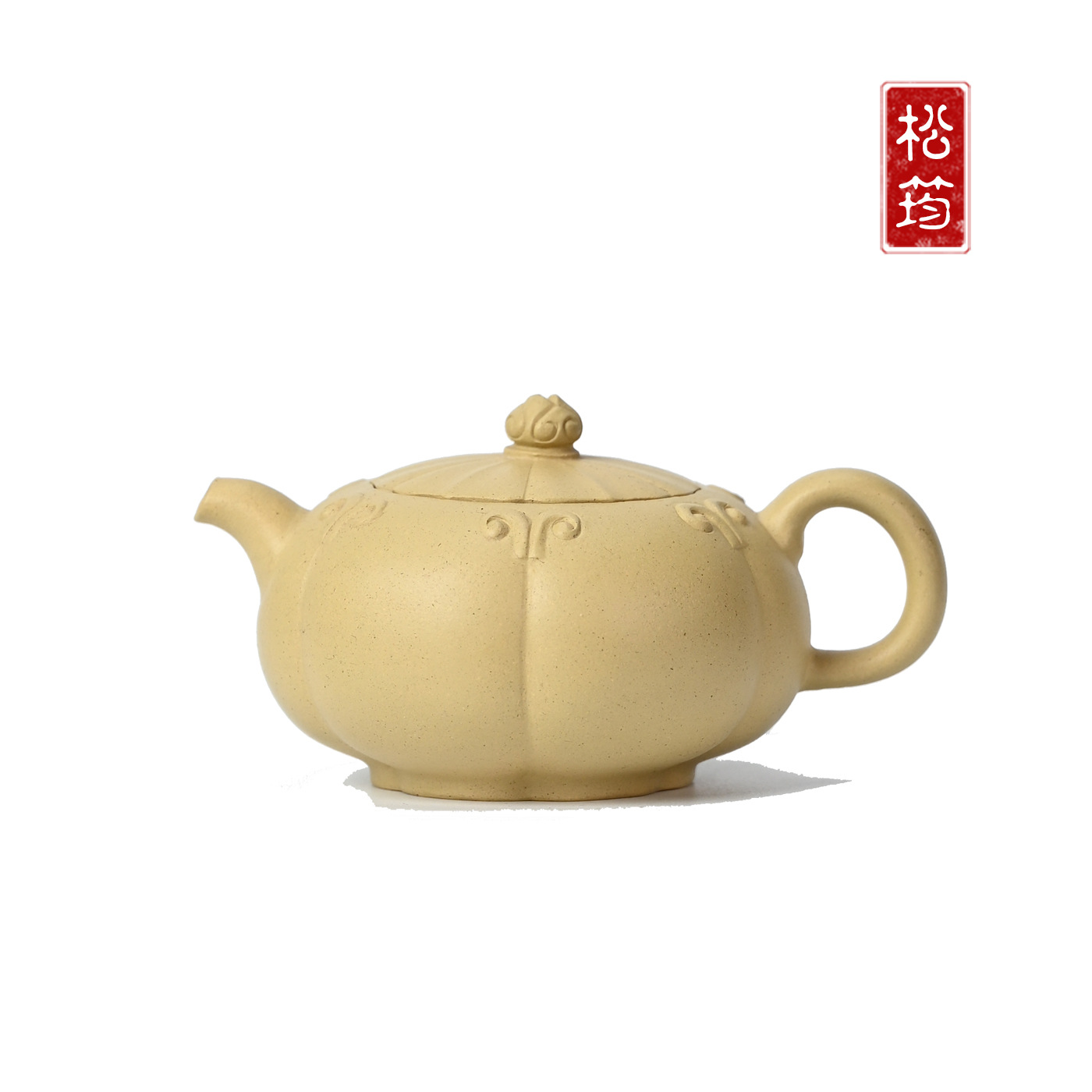 原矿段泥纯手工筋纹如意国风自用宜兴紫砂壶功夫泡茶壶茶具150ML