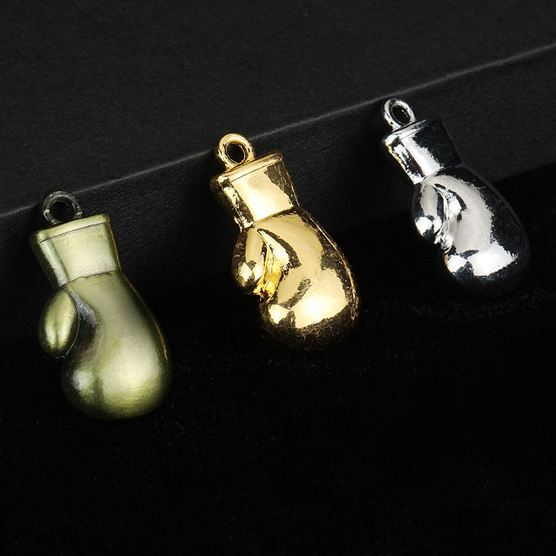 Metal Boxing Glove Keychain Gym Sports Expert Boxing Glove Key Chain Accessories Small Gift Pendant