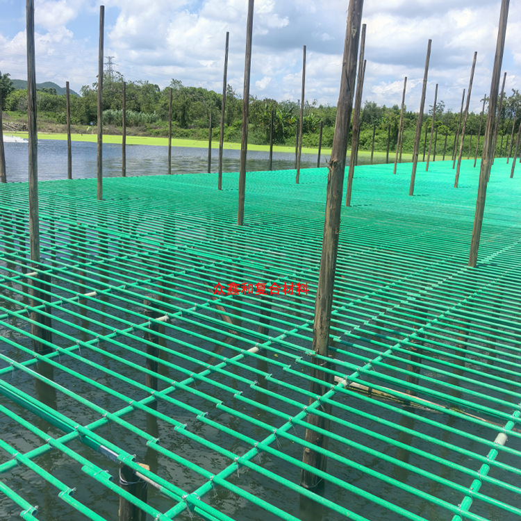 新しいグラスファイバー管柱アヒルとガチョウ小屋水生プラットフォーム構造日よけグラスファイバーポールカスタマイズ|undefined
