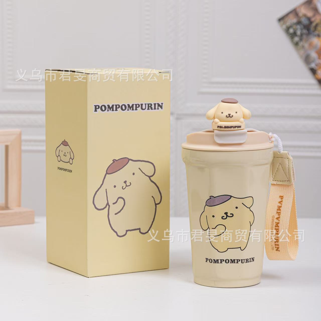 Taza Termo transfronteriza de acero inoxidable 304 para niñas pequeñas y niños, taza Sanrio, taza de café, taza de agua para estudiantes, taza para beber