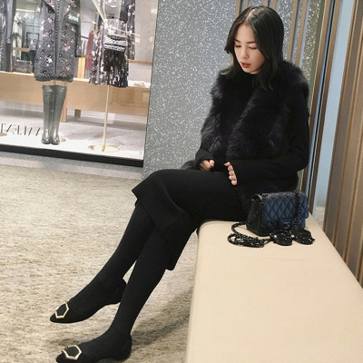 新款韩版女式仿毛皮草马甲外套短款 无袖背心坎肩马夹外套毛毛|ms