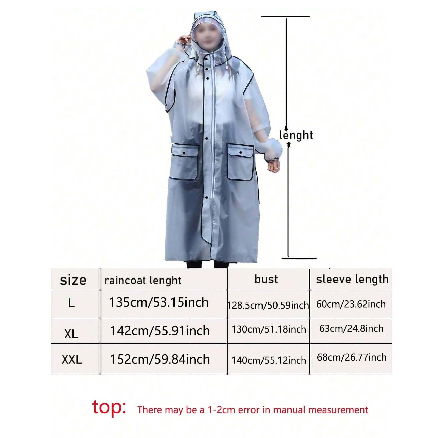 Nueva mochila escolar chaqueta de lluvia caminata mochila de montaña chaqueta de lluvia para adultos chaqueta de lluvia para estudiantes hombres y mujeres de viaje chaqueta de lluvia grande image 6