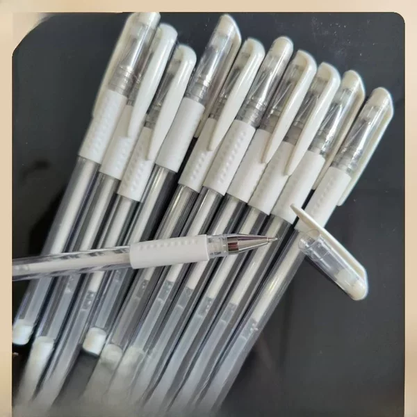 1.0 Cherry Blossom 0.6 High-gloss White Pen 0.8m Bullet Art Cartoon Gold Pen Hand-painted White Gold Baifu Pen