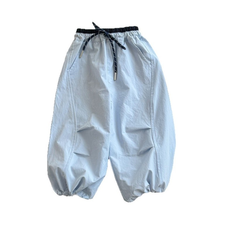 Ningli 女の子山本パンツ夏の新しい子供のルーズパンツ夏服韓国スタイルの女の子の薄いレギンスパンツ西洋スタイル|undefined