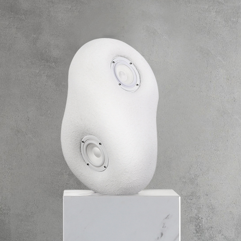 Sculpture Audio Scandinavian Speaker Simple Modern Subwoofer Art Limited Edition Living Room Creative Bluetooth Speaker