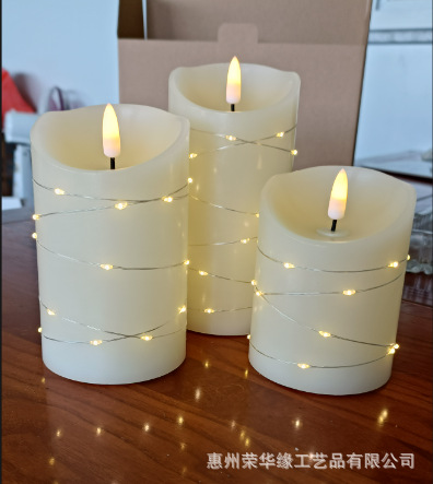 Light skewers obliquely controlled electronic candle simulation…