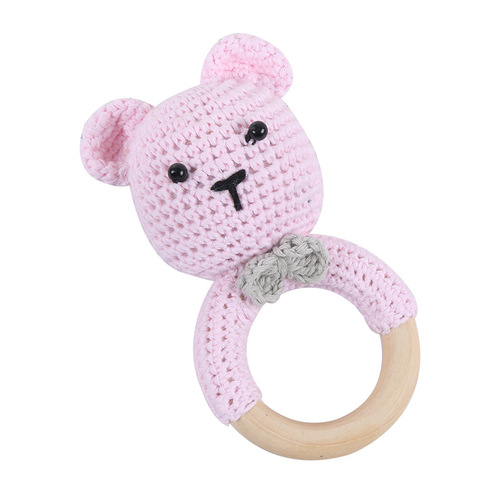 Animal Park Rattles for 0-1 Year Old Babies, Early Education Toy, 3-6 Month Infant Grasping Baby Hand Grab Rattle Toy