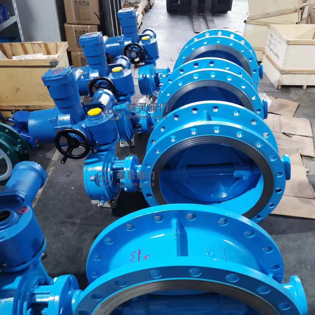 MAWSD94F矿用蝶阀 防爆型电动瓦斯专用阀 PN16防爆电动阀dn500