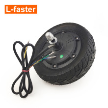 200*60宽胎实心8英寸无齿电机双边轴电动无刷轮毂电机实心胎公路