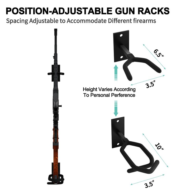 壁掛け銃棚収納棚車庫フックアマゾン銃棚セット鶏武器銃展示棚|undefined
