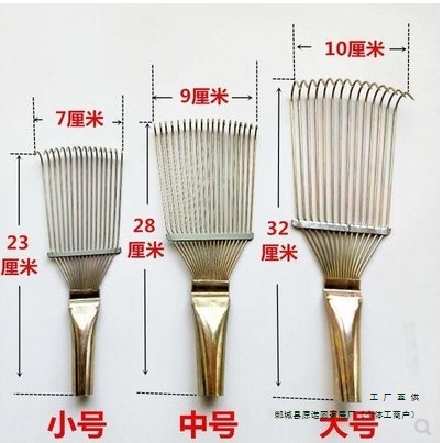 羊毛耙子羊毛梳子梳理羊毛整理动物毛发狗耙子羊绒梳子钢丝梳其他