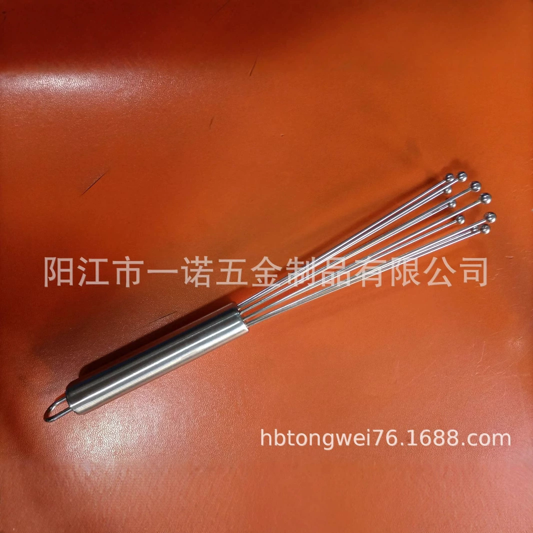 C-001D steel bead egg bead stainless steel manual round beads egg white egg white baking tool baking tool