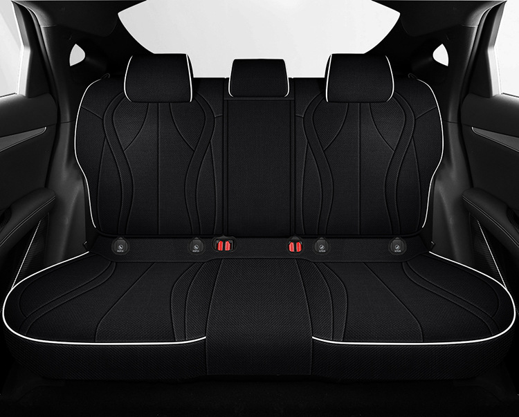 BYD Seal 06DMI Car Cushion Cotton and Linen Special Full Encircled Seat Cover Cloth Four Seasons Five Seat Cushion