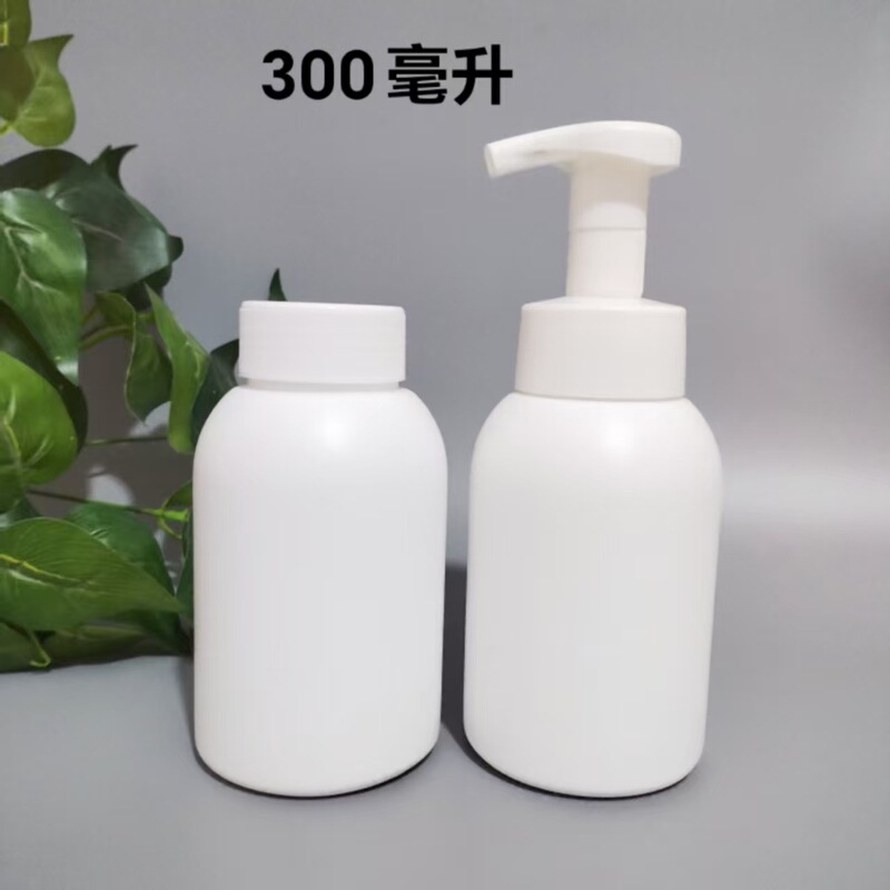 pe500ml洗手液瓶 泡泡洁面慕斯瓶 300毫升小白鞋清洁剂瓶|undefined