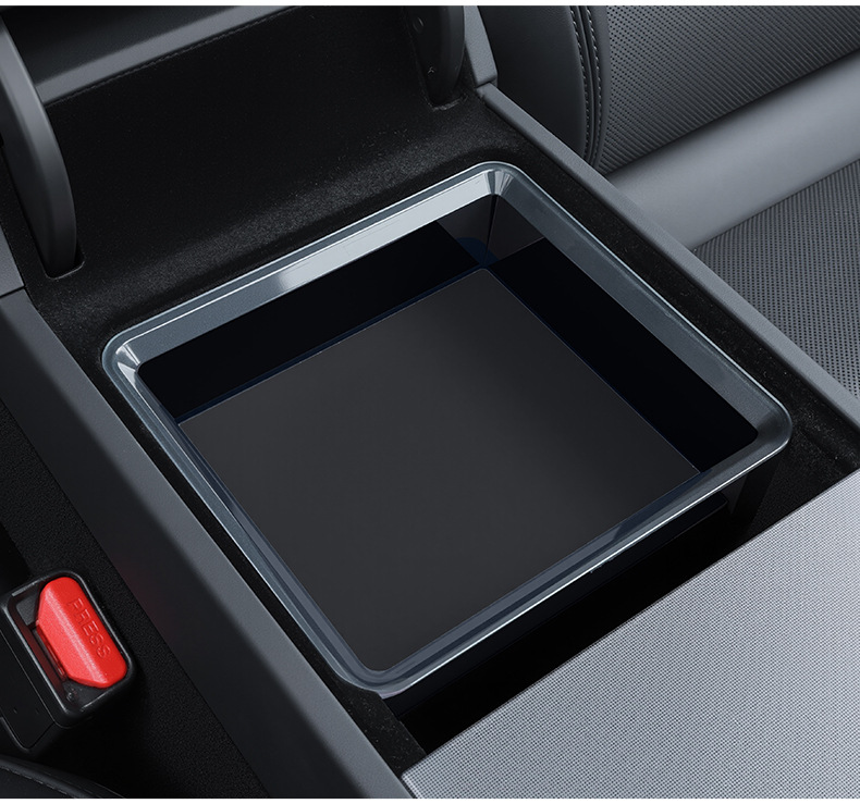 Suitable for Tesla's New Model Y/Yl Center Console Armrest Storage Box, New 3-Specific Storage Box