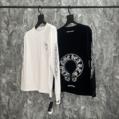 クロスボーダー古典的なクロクロの正確版の新型の長袖のtシャツの男女のカップルの工場の現物は直接出します。