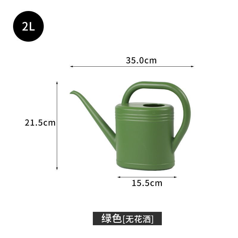 Herramientas de jardinería regadera hogar agrícola multi-especificación regadera de plástico portátil Venta directa de fábrica