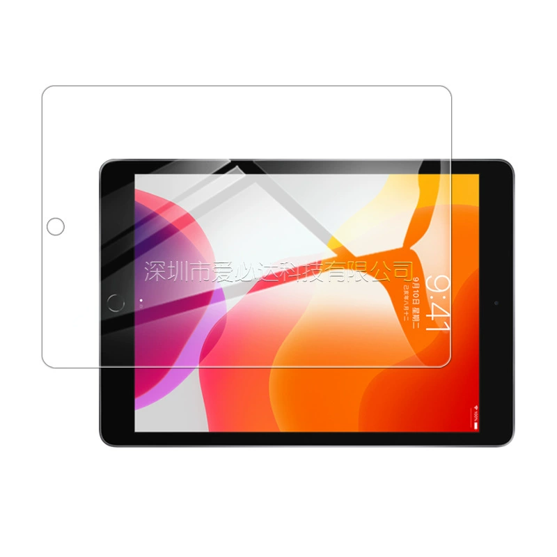 Совместимая стеклянная защитная пленка для планшета iPad 10.2 дюйма Apple, стеклянная пленка на весь экран