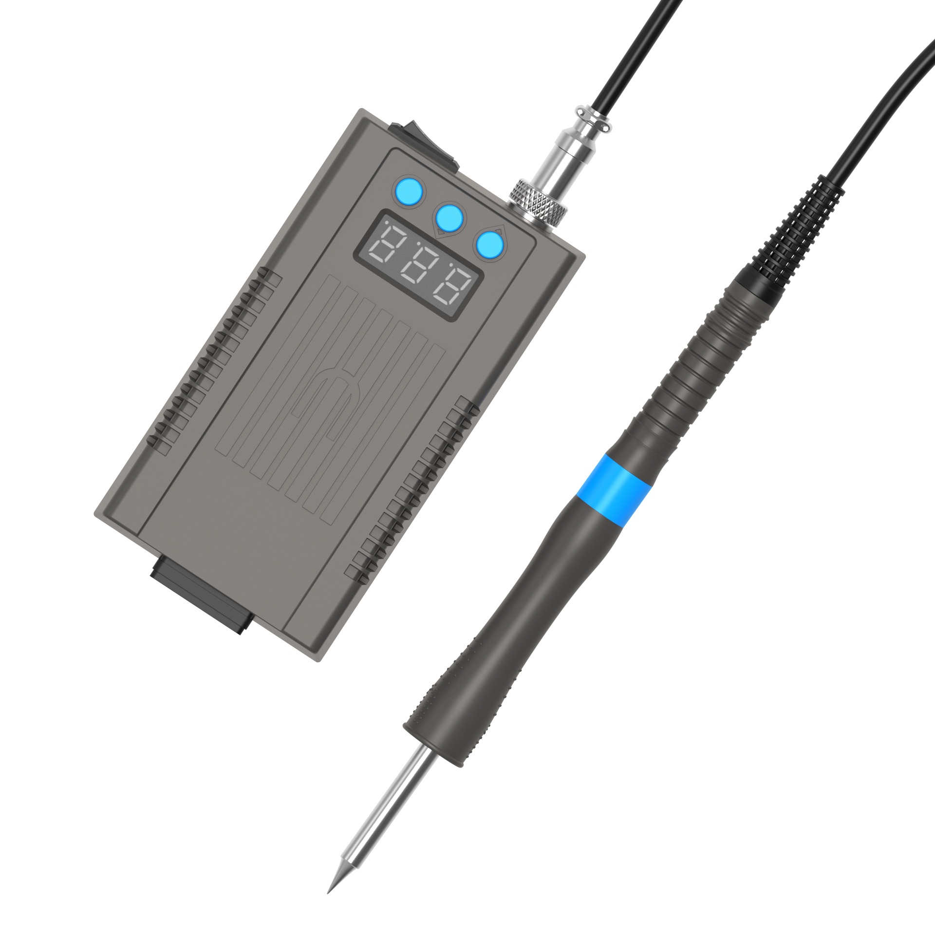 YOUYUE305T12焊笔电烙铁焊台可调温数显mini外贸款大功率焊锡