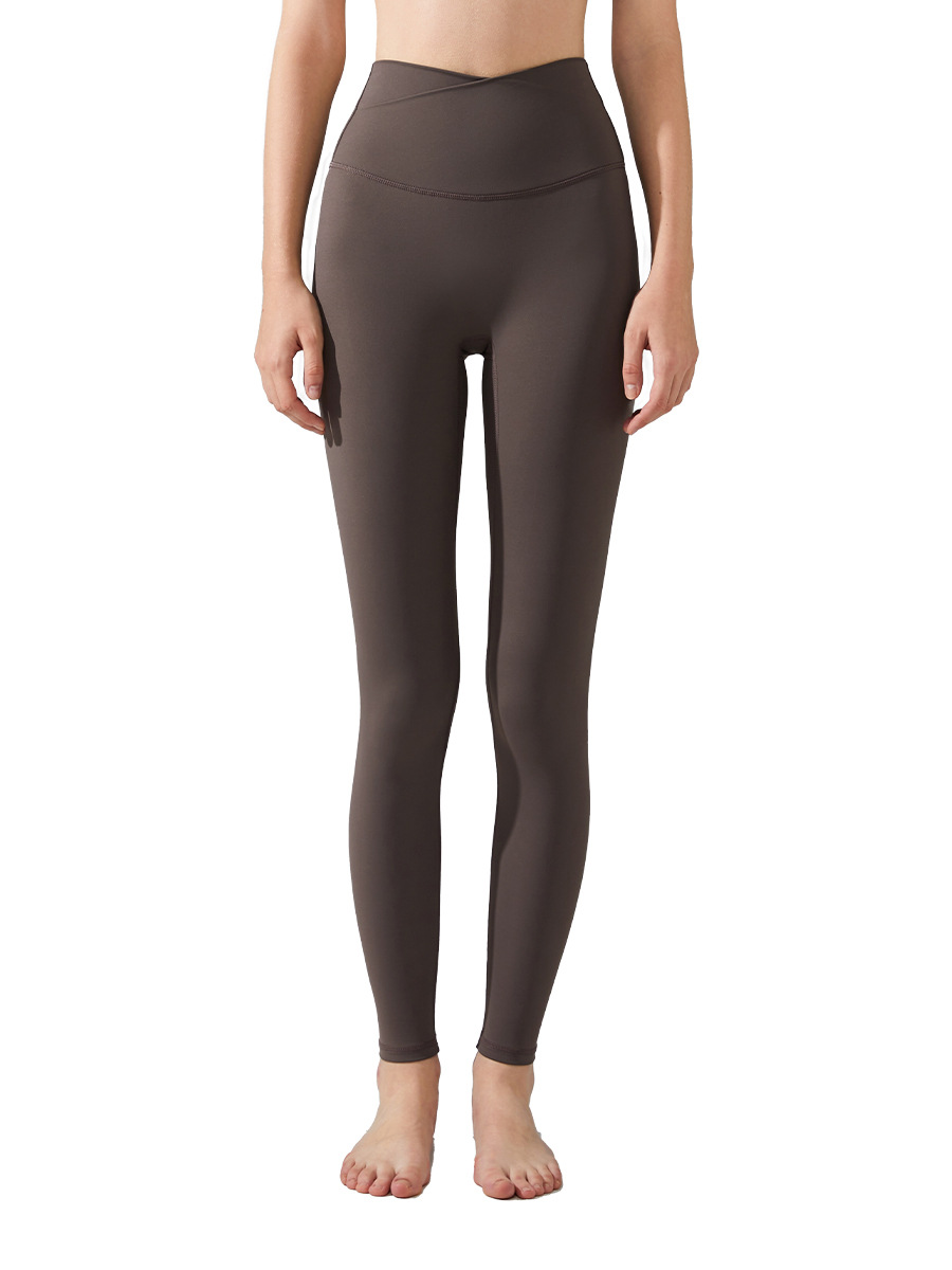 Honey桃 cintura alta caderas sin líneas embarazosas de alta intensidad para correr primavera, verano, otoño, ropa deportiva apretada para mujeres
