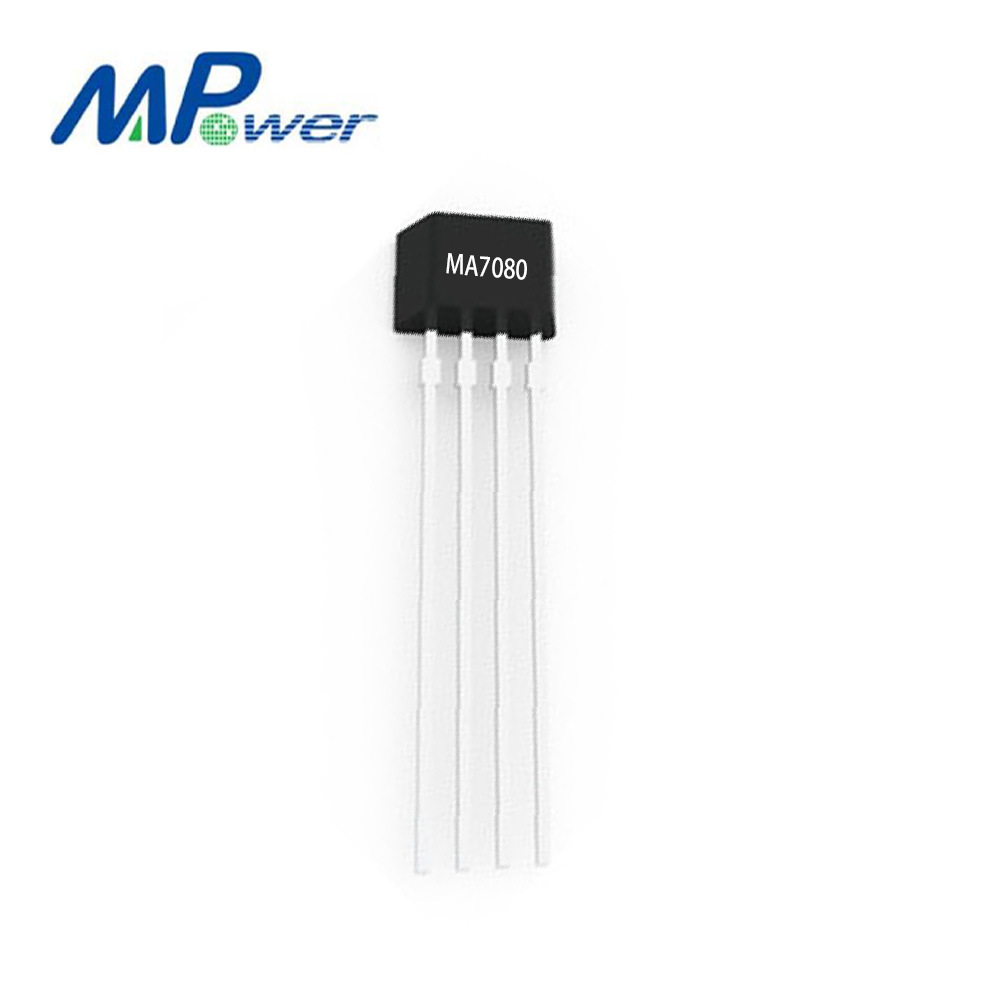 久昌 MA7080 双通道开关 原装  霍尔传感器 2.5V~26V  SIP-4封装