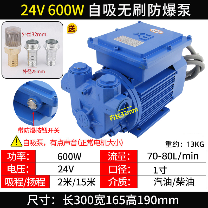 12V / 24V DC bomba diesel bomba de reabastecimiento bomba de bombeo bomba de autoaspiración bomba diesel aspirador de alta potencia bomba diesel