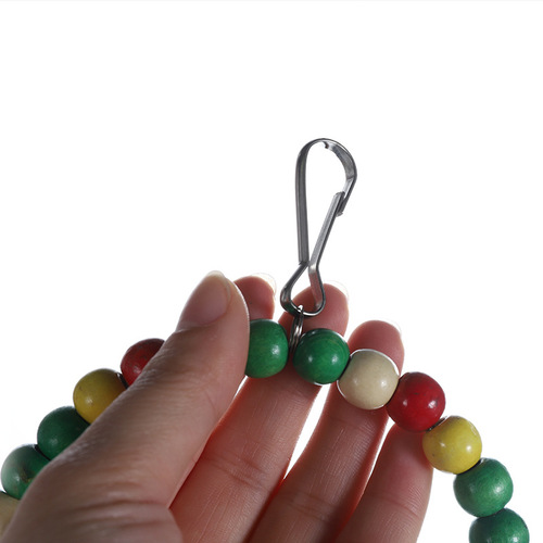 Bird Swing Bird Toy Bird Supplies Bird Accessories Autumnal Swing Exclusive for Cross-Border Sales Parrot Nutmeg Wood Chewing Stress Relief Toy