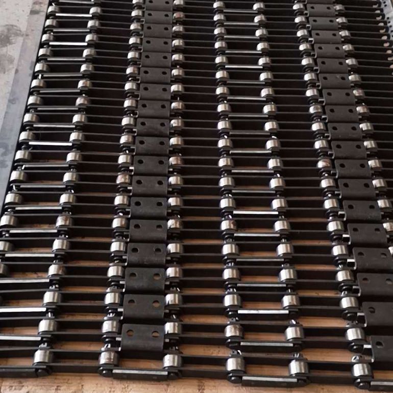 批发液压多斗刮板链条刮板 长节距输送链 P60-150厂家直供