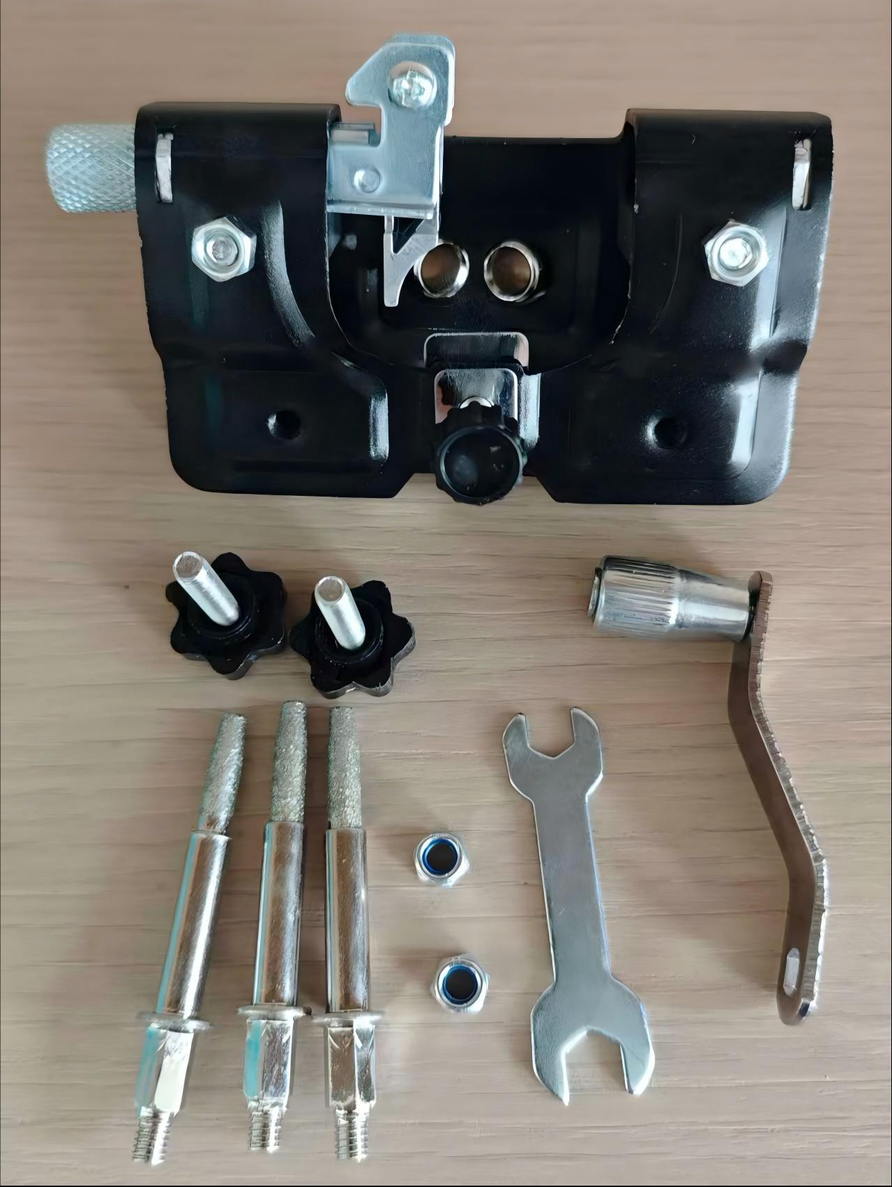 Afilador de cadenas de motosierra eléctrico manual, herramienta portátil para afilar cadenas de uso doméstico, abrazadera para afilar cadenas, cuchilla de afilado, uso transfronterizo, fabricante, venta al por mayor