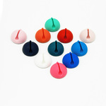 现货桌面固定理线夹扣耳机线理墙壁不干胶线夹器整理绕背胶单孔夹