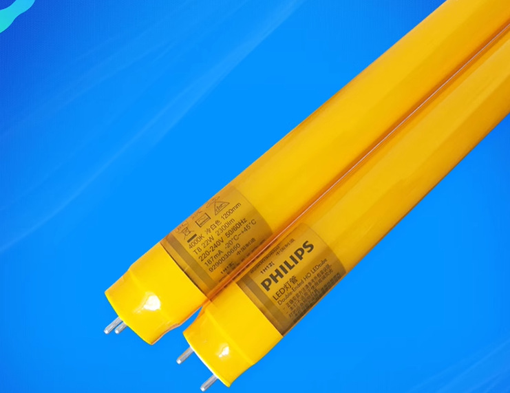 飞利浦黄光T8 LED灯管1200mm 2200lm 20W 220-240V-阿里巴巴