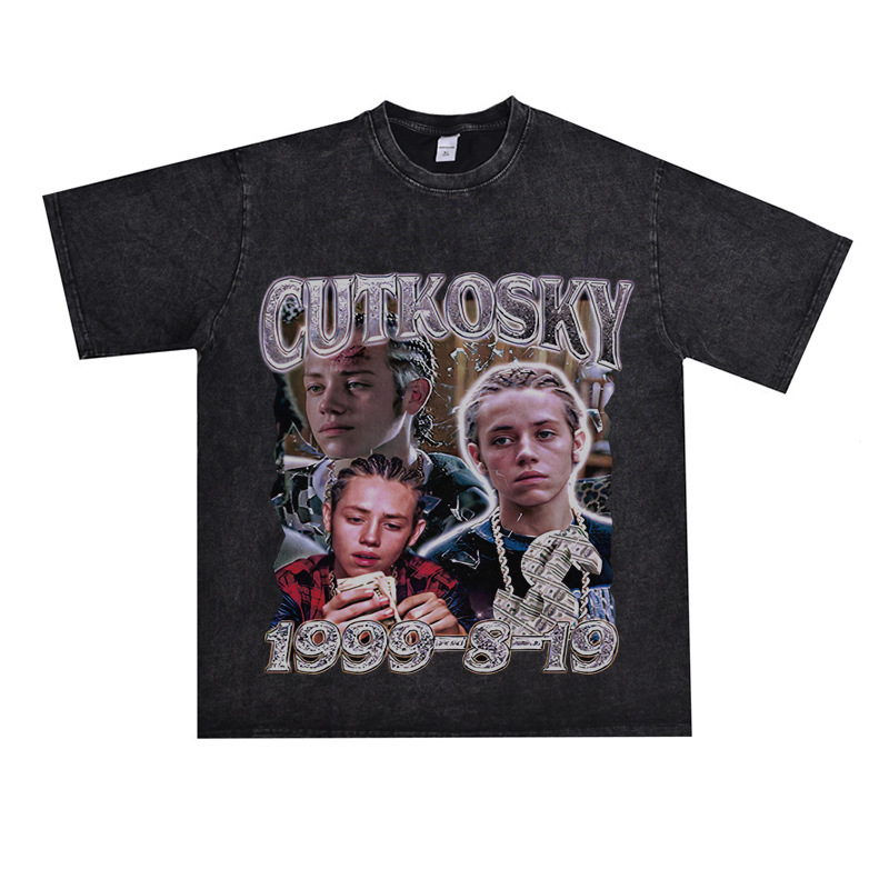 European and American movie Shameless Shameless Carl Gallagher Carl Gelrag printed American T-shirt