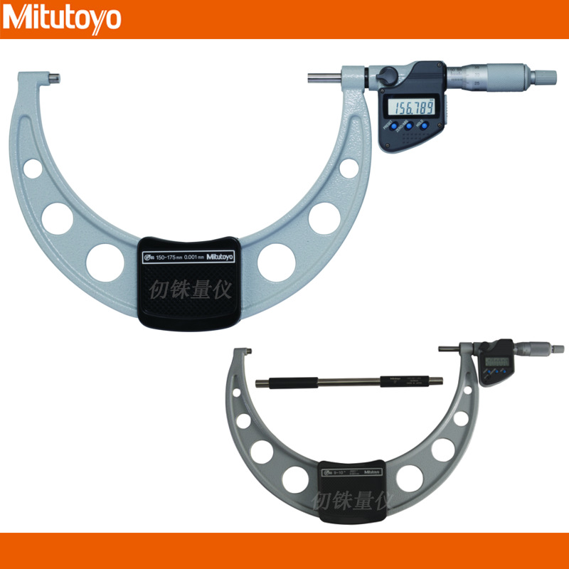 三丰防冷却液千分尺293-252-30 MDC-175MX数显公英转换293-352-30