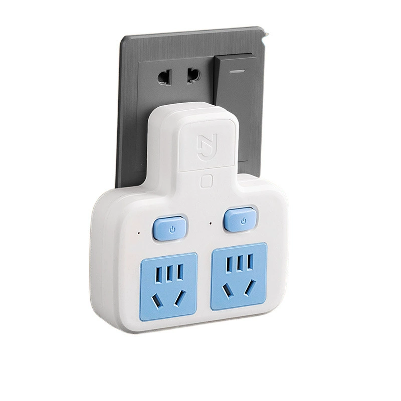 Household socket converter multi-porous panel wireless plug-in plug-in plug-in plug-in plug-in with one-turn multi-purpose plug