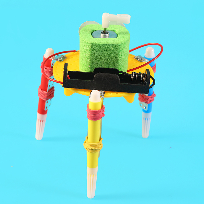 Diy落書きロボット科学技術小制作小中学生創意小発明科学実験新商品卸売り|undefined