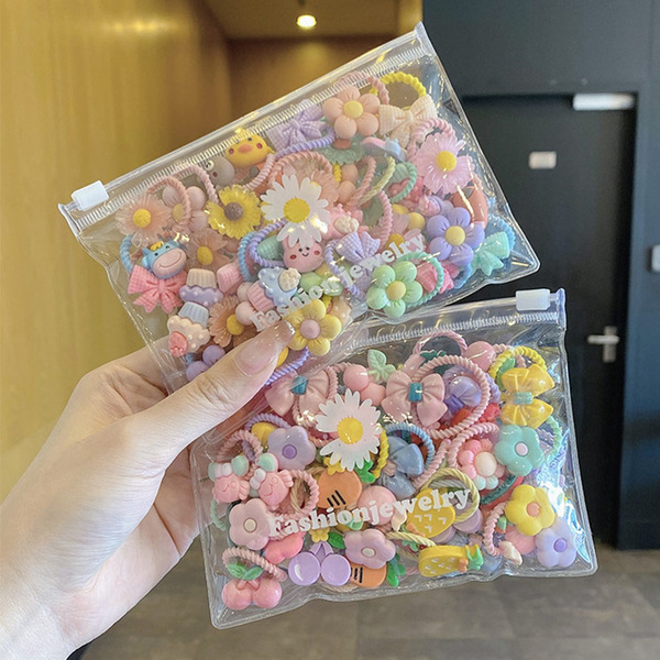 Children's cute hair rope