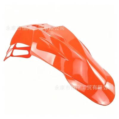Fender for Motorcycles and Off-Road: Motorcycle Fender - orange