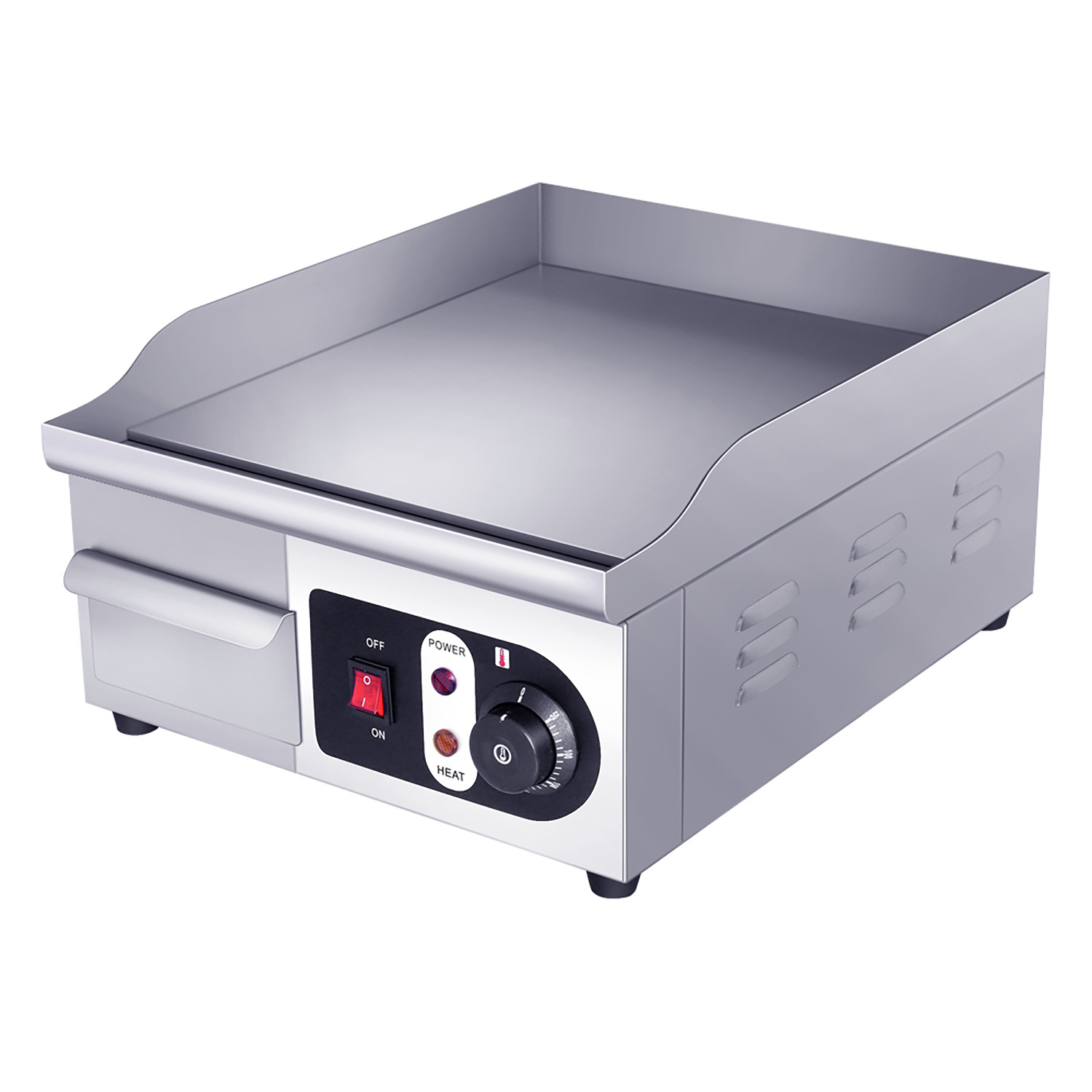 艾荻尔电热扒炉摆摊铁板烧手抓饼烤冷面机器设备烤牛排煎饼机便携