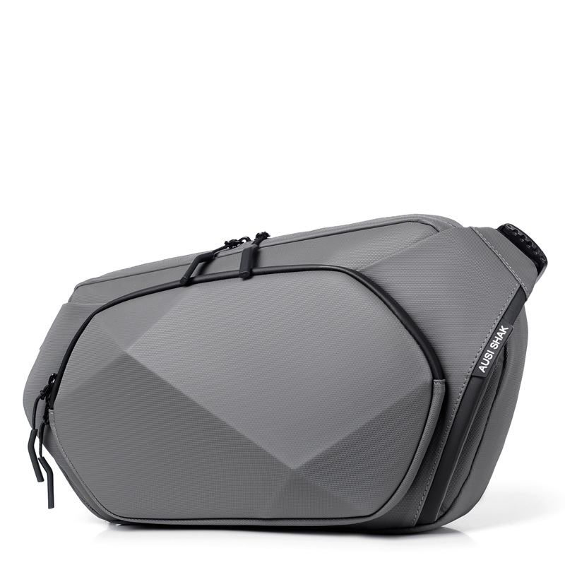 2022新款机能胸包男士包包休闲运动包 单肩斜挎包包潮牌骑行背包