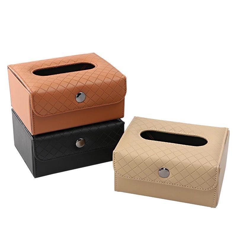 vehicle Tissue box Car Tissue box Back Hanging type Armrest box fixed originality multi-function Car Accessories