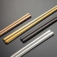 Эн Chopsticks из нержавеющей стали, корейская столовая посуда, 3 мм, 50 г