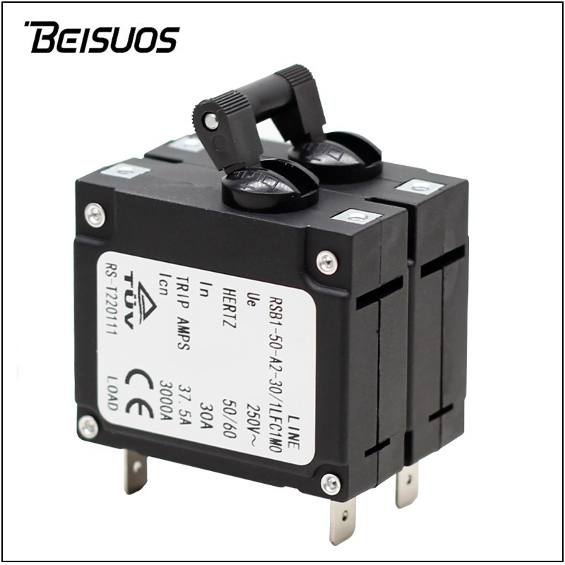 2PUL液压电磁式断路器电磁空开设备断路器过流保护器储能电源设备