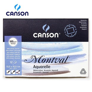 ����CANSON��힉���������Ƭ�� ˮ�ʱ� ˮ�ʼ� ˮ�ʮ���185g 12�
