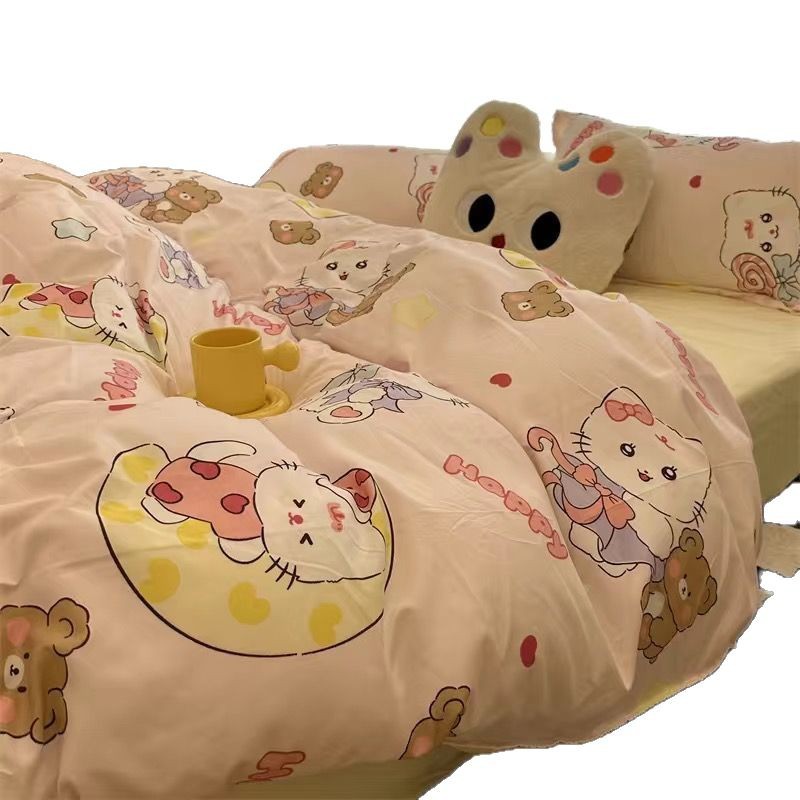Parure de lit cartoon crayon shin-chan housse de couette et drap_voghion.com