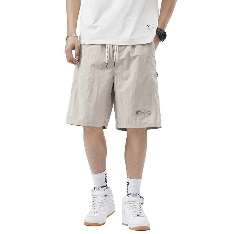 Sports shorts for leisure, breathable beach trousers, loose fit