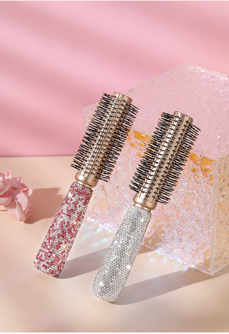 20cm and above Quantity Glam Shiny Oval Plastic Hair Comb