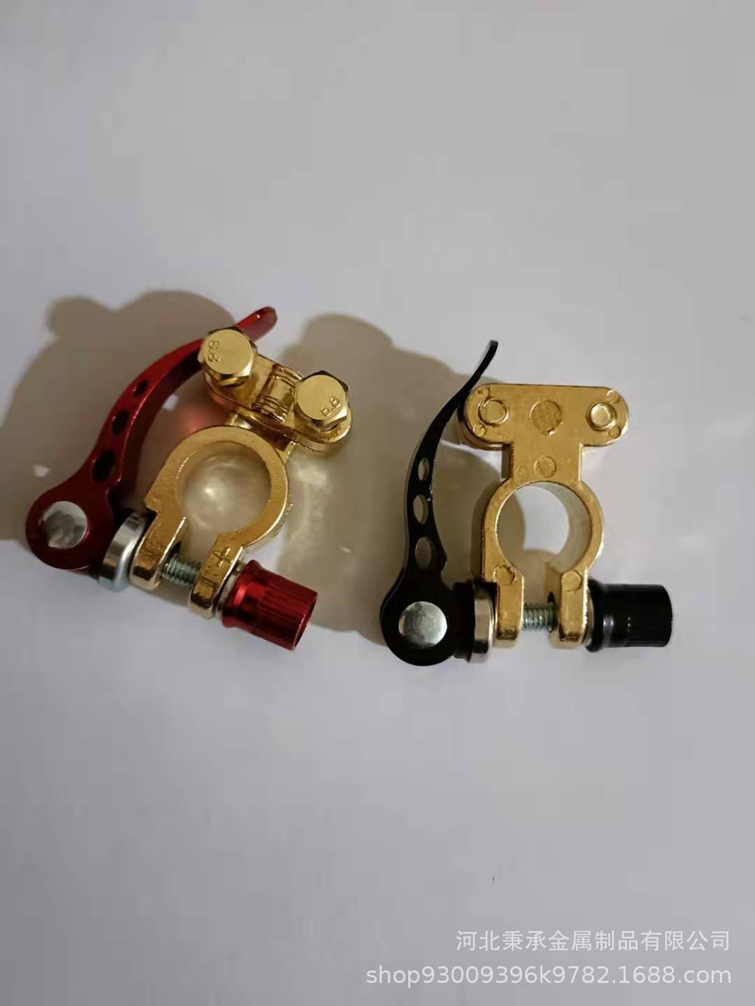 Factory Direct supply battery Chuck pure copper Chuck quick disassembly connector thickened reinforced battery card head with wrench