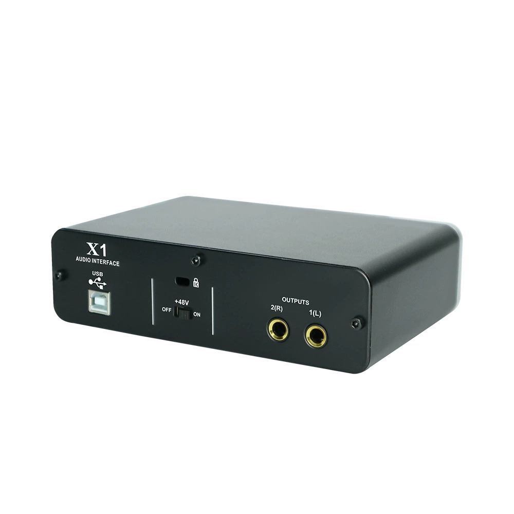 Оптовый X1 микрофон, мобильный телефон, звуковая карта для прямого эфира USB, скачать драйвер, компьютерная запись, карта звука, внешний звуковой блок